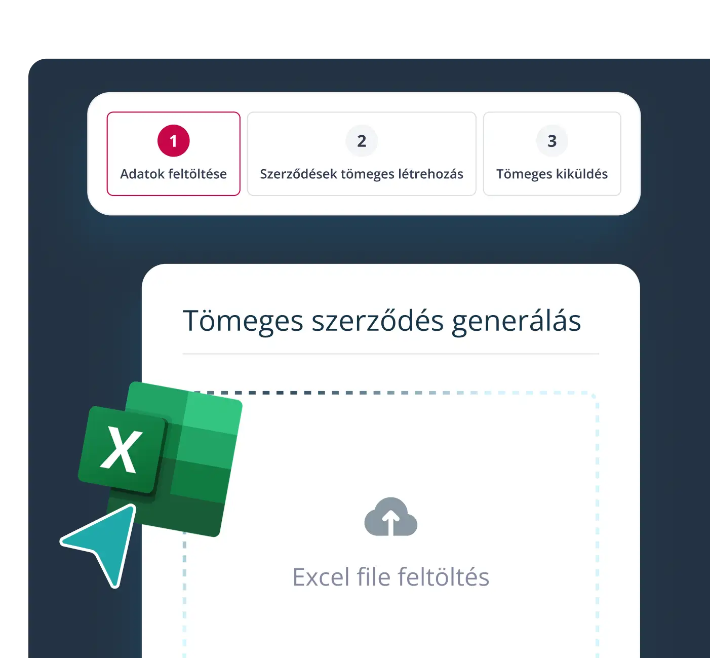 Līgumu masveida nosūtīšana ar vienu klikšķi