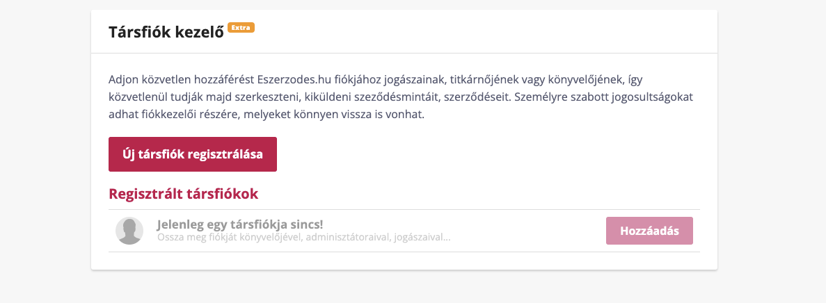 Companion account manager - Darba koplietošana