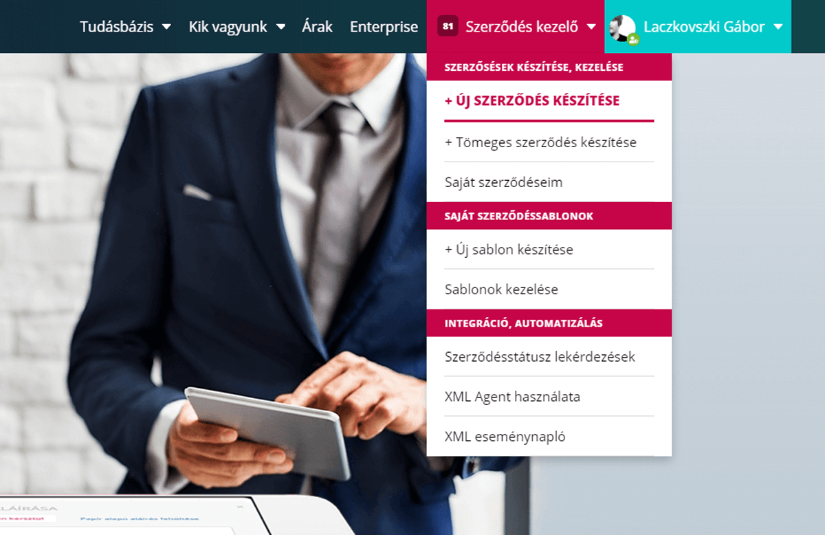 Lielgabarīta līgumu radītājs